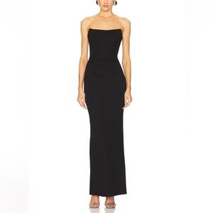 x REVOLVE Briggs Gown in Black